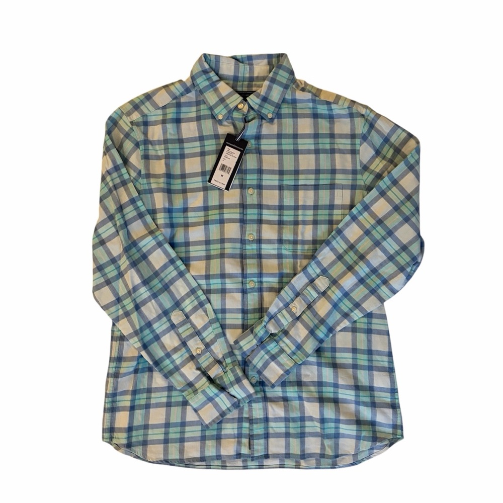 Men's Vineyard Vines Blue Plaid Shirt NWT